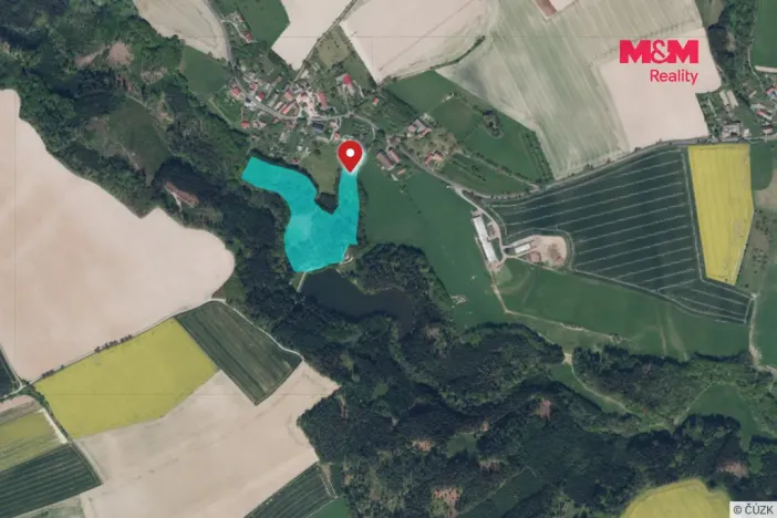 Prodej lesa, Ohnišov - Zákraví, 32996 m2