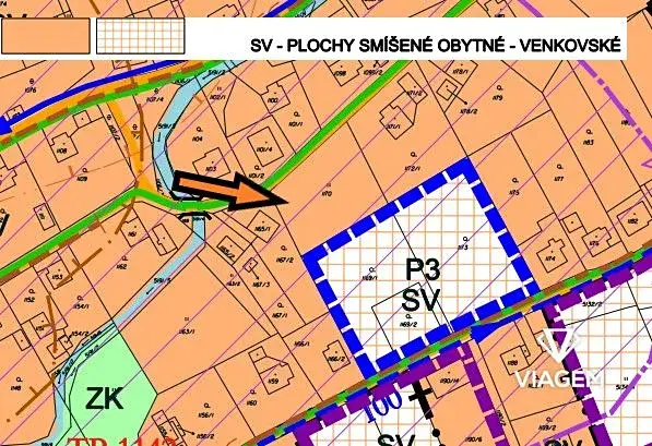 Prodej pozemku pro bydlení, Návsí, 500 m2