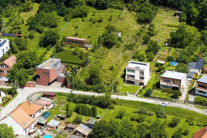 Prodej pozemku pro bydlení, Kuřim, Vrchlického, 1276 m2