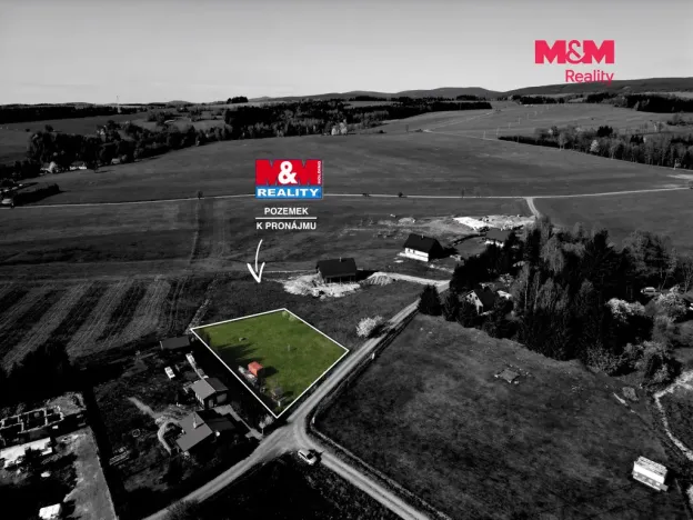 Pronájem zahrady, Liberk - Bělá, 1375 m2