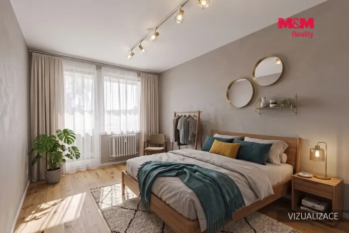 Prodej bytu 3+1, Kladno - Kročehlavy, Benešovská, 62 m2