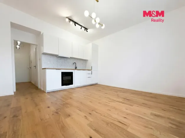 Pronájem bytu 1+kk, Praha - Vršovice, Petrohradská, 30 m2