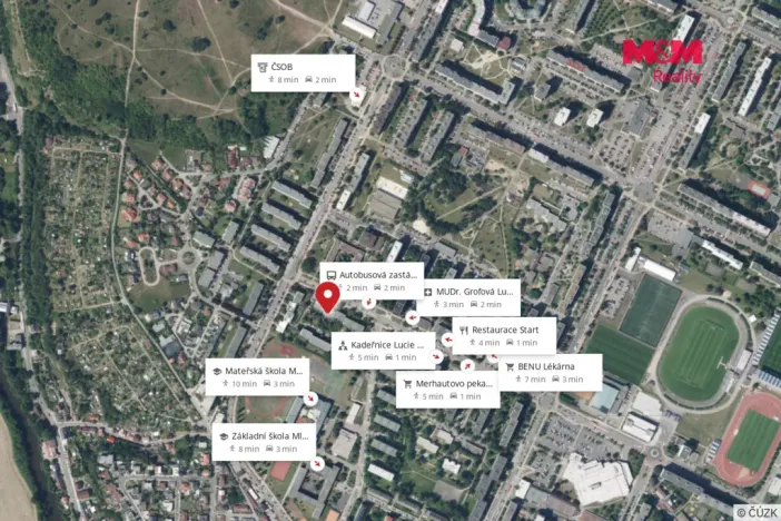 Prodej bytu 3+1, Mladá Boleslav - Mladá Boleslav II, U stadionu, 82 m2