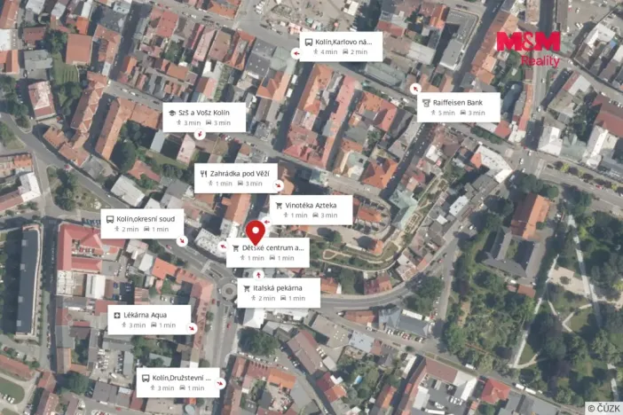 Pronájem obchodního prostoru, Kolín - Kolín III, Legerova, 61 m2