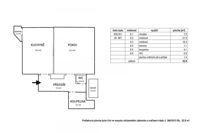 Prodej bytu 1+1, Praha - Karlín, Na střelnici, 53 m2