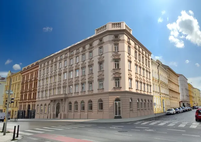 Prodej bytu 1+kk, Praha - Holešovice, Veletržní, 41 m2