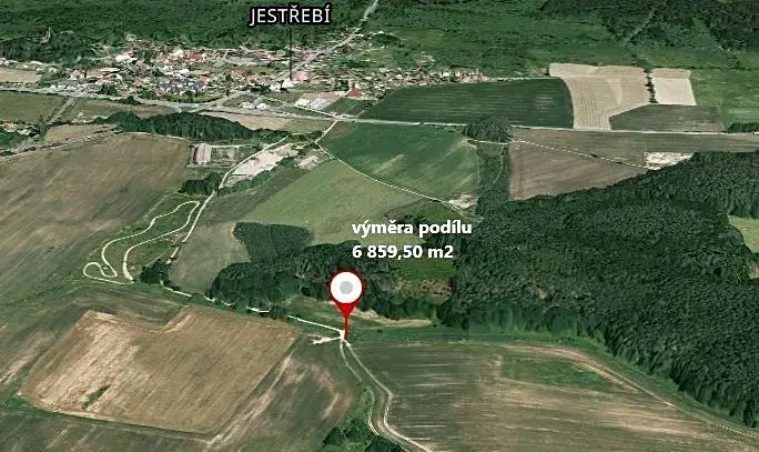 Prodej podílu pole, Jestřebí, 6859 m2