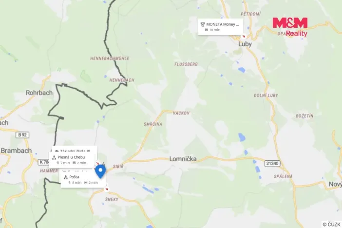 Prodej bytu 2+1, Plesná, 5. května, 50 m2