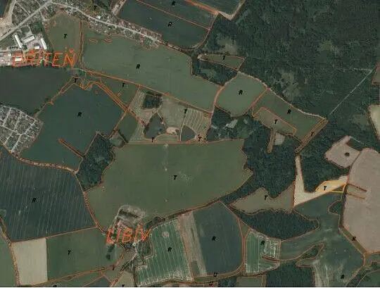 Prodej pole, Dříteň, 7234 m2