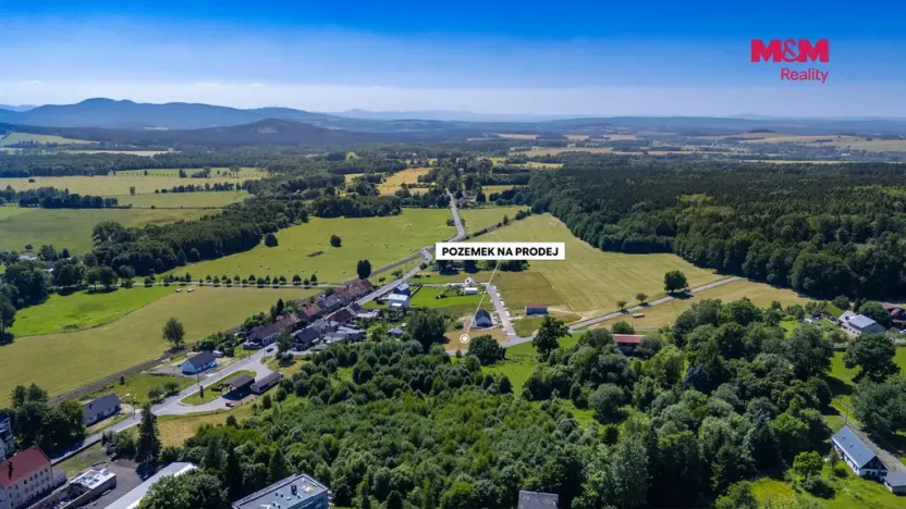 Prodej pozemku pro bydlení, Nové Město pod Smrkem - Hajniště, 1229 m2