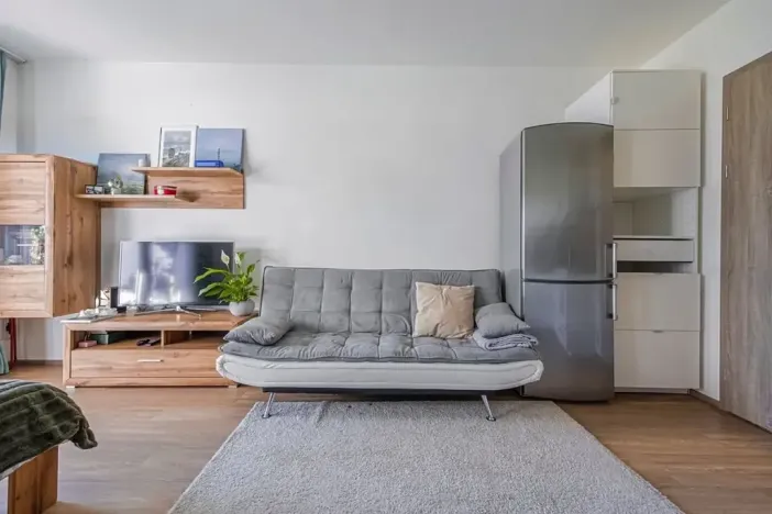 Prodej bytu 1+kk, Praha - Horní Měcholupy, Mantovská, 40 m2