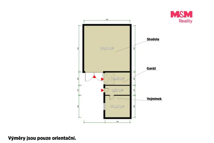Prodej rodinného domu, Nezdřev, 85 m2