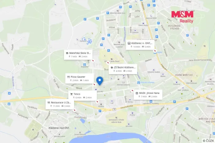 Prodej bytu 1+kk, Klášterec nad Ohří, Budovatelská, 25 m2