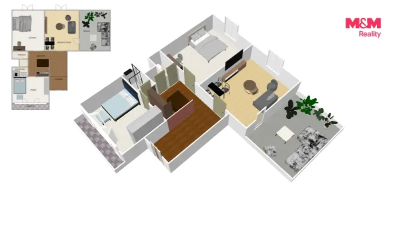 Prodej bytu 3+kk, Praha - Libeň, Na Truhlářce, 85 m2