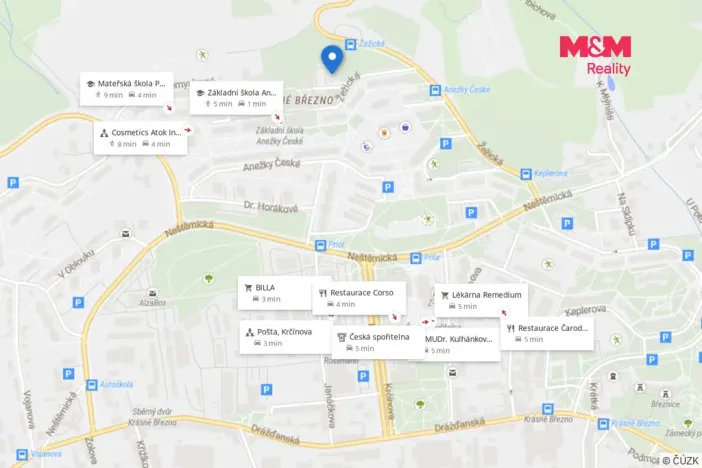 Prodej bytu 1+kk, Ústí nad Labem - Krásné Březno, Žežická, 32 m2