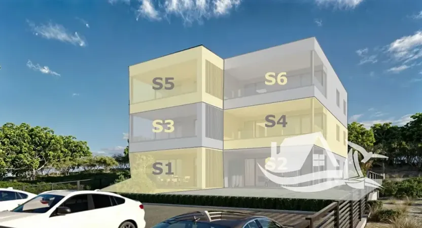 Prodej bytu 3+kk, Mandre, Chorvatsko, 68 m2
