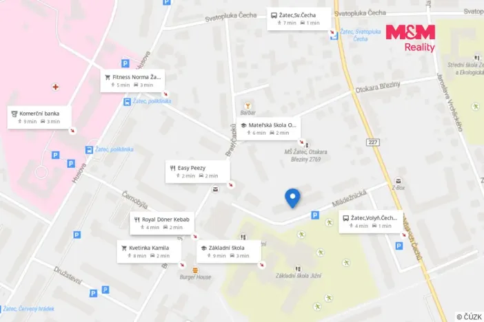 Prodej bytu 3+1, Žatec, Mládežnická, 78 m2
