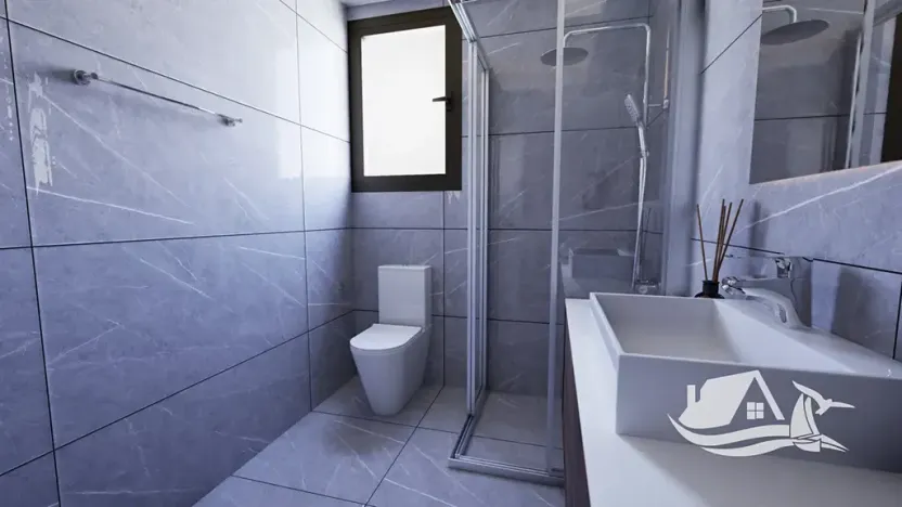 Prodej bytu 1+1, Deryneia, Kypr, 50 m2