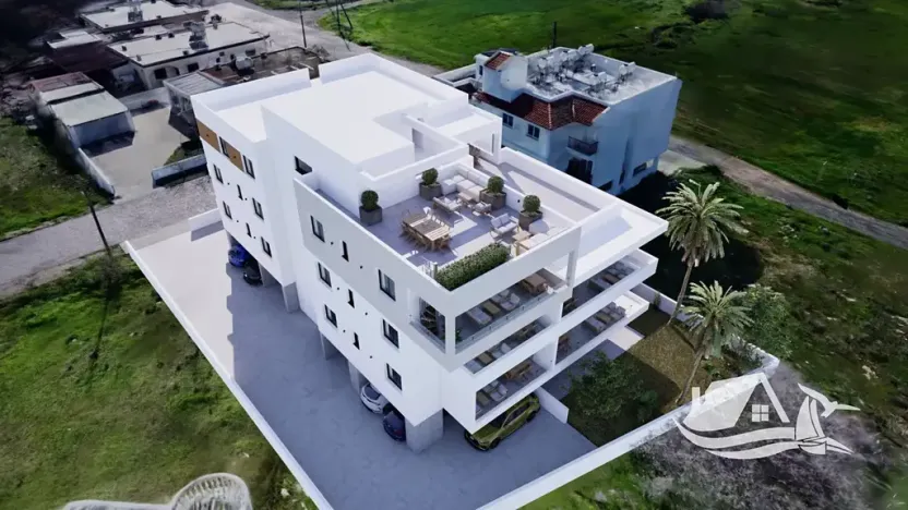 Prodej bytu 1+1, Deryneia, Kypr, 50 m2