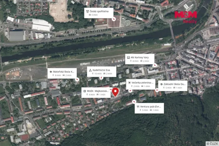 Prodej bytu 3+1, Karlovy Vary, Moskevská, 72 m2