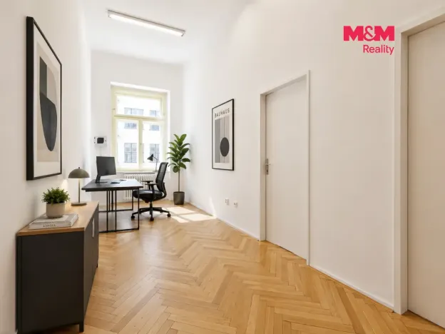 Pronájem kanceláře, Praha - Vinohrady, náměstí Míru, 32 m2