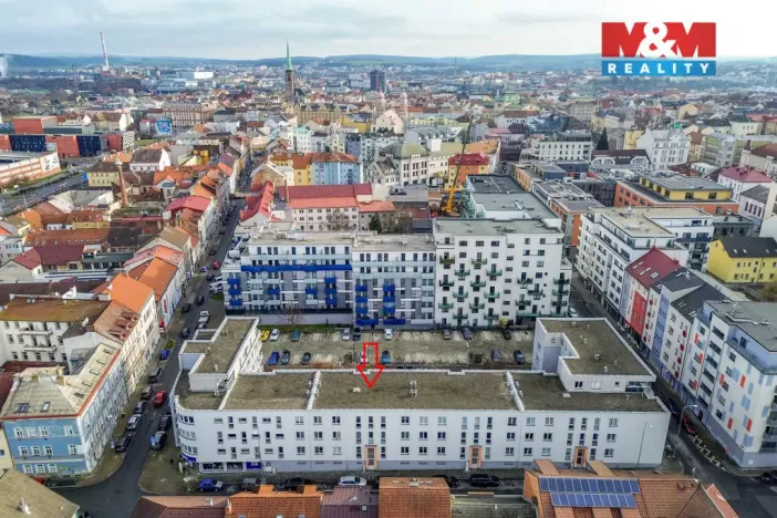 Pronájem bytu 2+kk, Plzeň - Jižní Předměstí, Karlova, 45 m2
