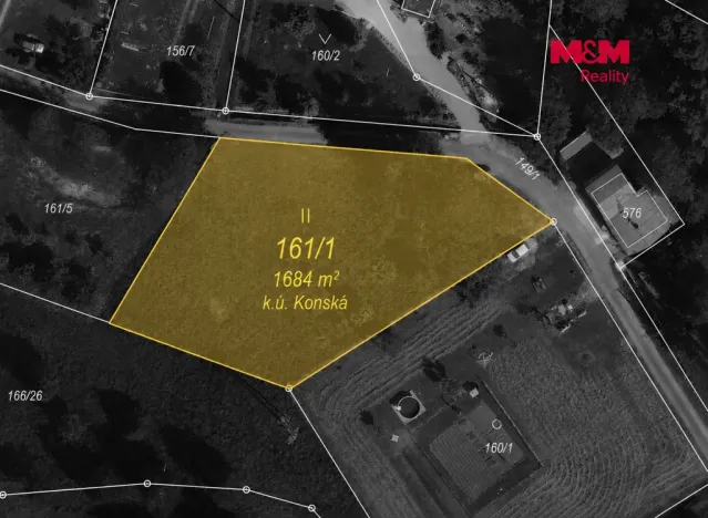 Prodej pozemku pro bydlení, Třinec - Konská, 1684 m2