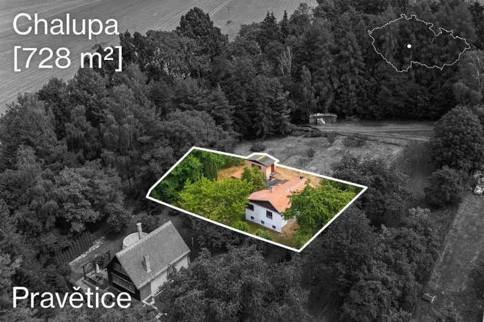 Prodej chaty, Načeradec - Pravětice, 75 m2