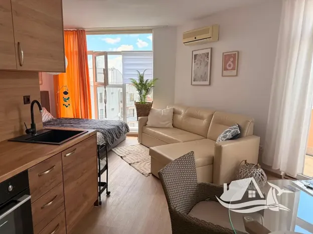 Prodej bytu 1+kk, Nesebar, Bulharsko, 37 m2