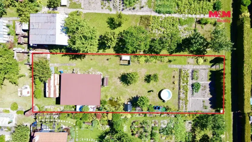 Prodej zahrady, Nymburk, 320 m2