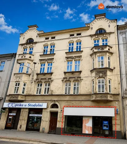 Pronájem obchodního prostoru, Ostrava, Nádražní, 115 m2