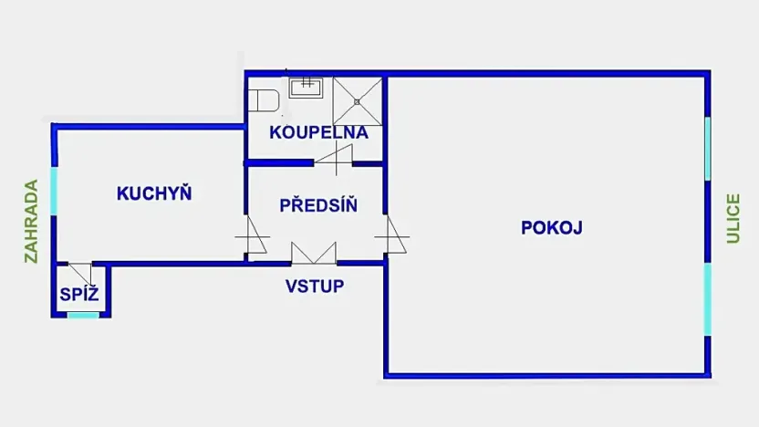 Pronájem bytu 1+1, Brno, Jana Uhra, 45 m2