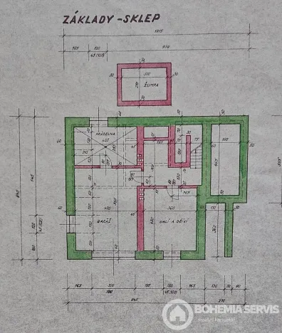 Prodej rodinného domu, Vlkaneč, 100 m2