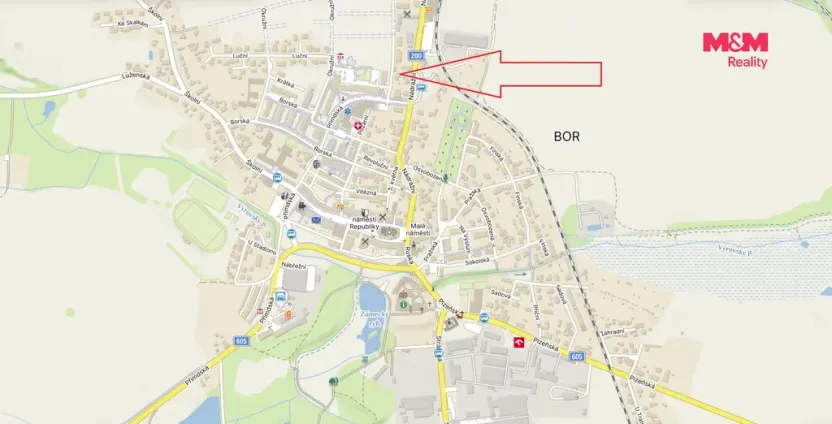 Prodej rodinného domu, Bor, Nádražní, 184 m2