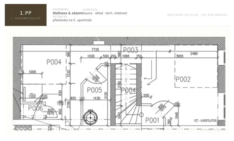 Prodej apartmánu, Pec pod Sněžkou, 189 m2