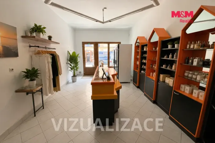 Pronájem obchodního prostoru, Slaný, Soukenická, 95 m2