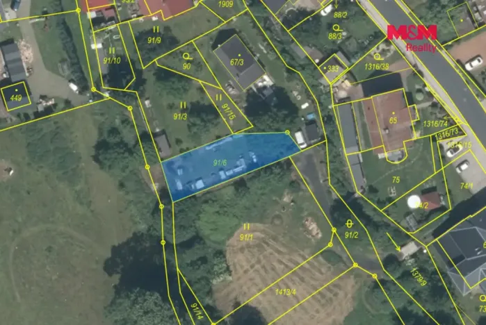 Prodej zahrady, Děpoltovice, 365 m2