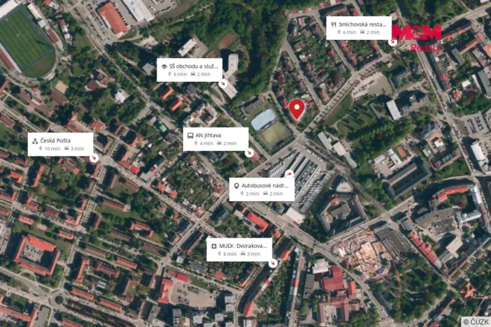 Prodej bytu 2+1, Jihlava, Fritzova, 54 m2