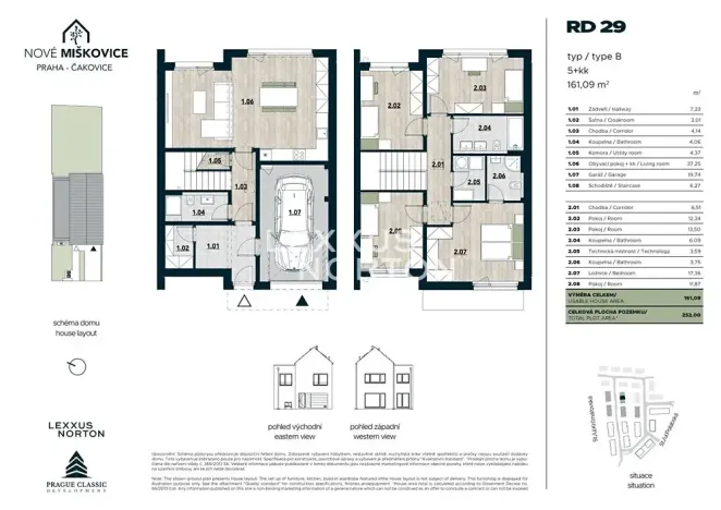 Prodej rodinného domu, Praha - Miškovice, Polabská, 161 m2
