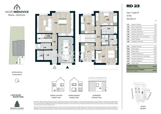 Prodej rodinného domu, Praha - Miškovice, Polabská, 161 m2