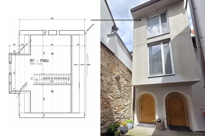 Prodej bytu 2+kk, Klatovy, Krameriova, 91 m2