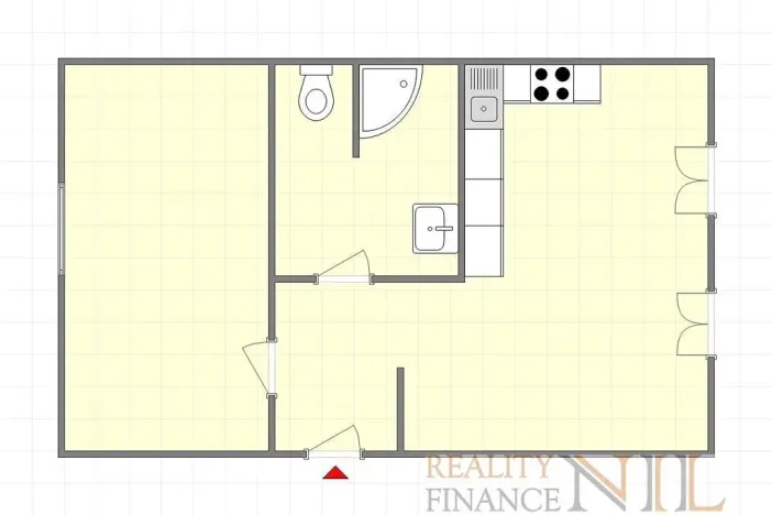 Pronájem bytu 2+kk, Plzeň, Lindauerova, 56 m2
