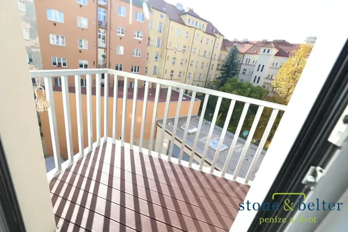 Pronájem bytu 2+kk, Praha - Nusle, U Pernštejnských, 47 m2