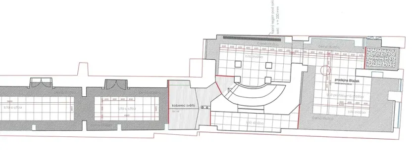 Pronájem obchodního prostoru, Praha - Nové Město, Václavské náměstí, 309 m2