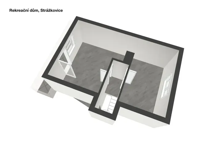 Prodej chaty, Strážkovice, 73 m2