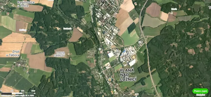 Prodej komerčního pozemku, Planá nad Lužnicí, 1838 m2