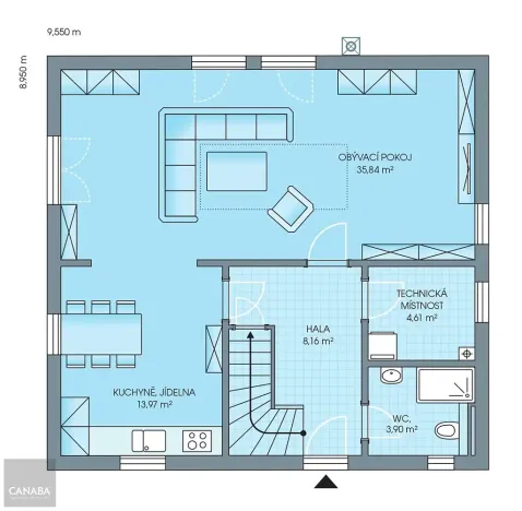 Prodej rodinného domu, Nehvizdy, 132 m2