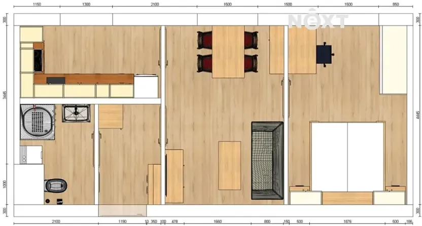 Prodej bytu 2+1, Praha - Písnice, Libušská, 42 m2