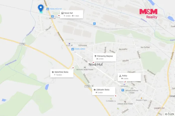 Prodej rodinného domu, Hrádek - Nová Huť, 95 m2