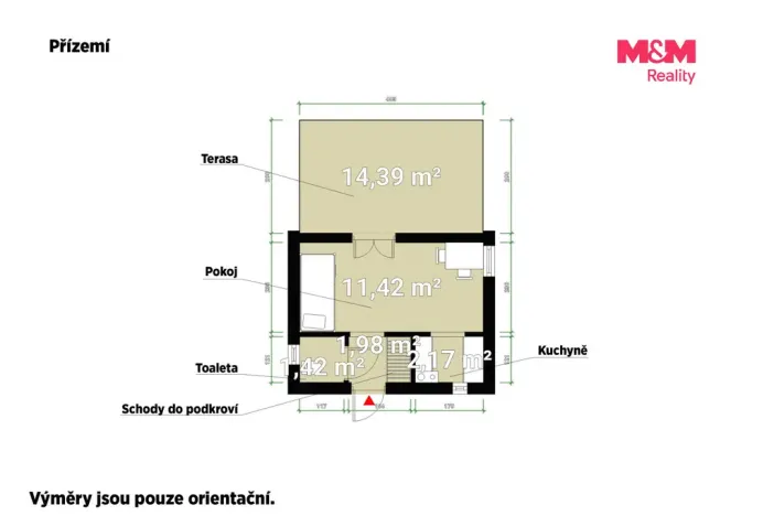 Prodej chaty, Česká Bříza, 32 m2